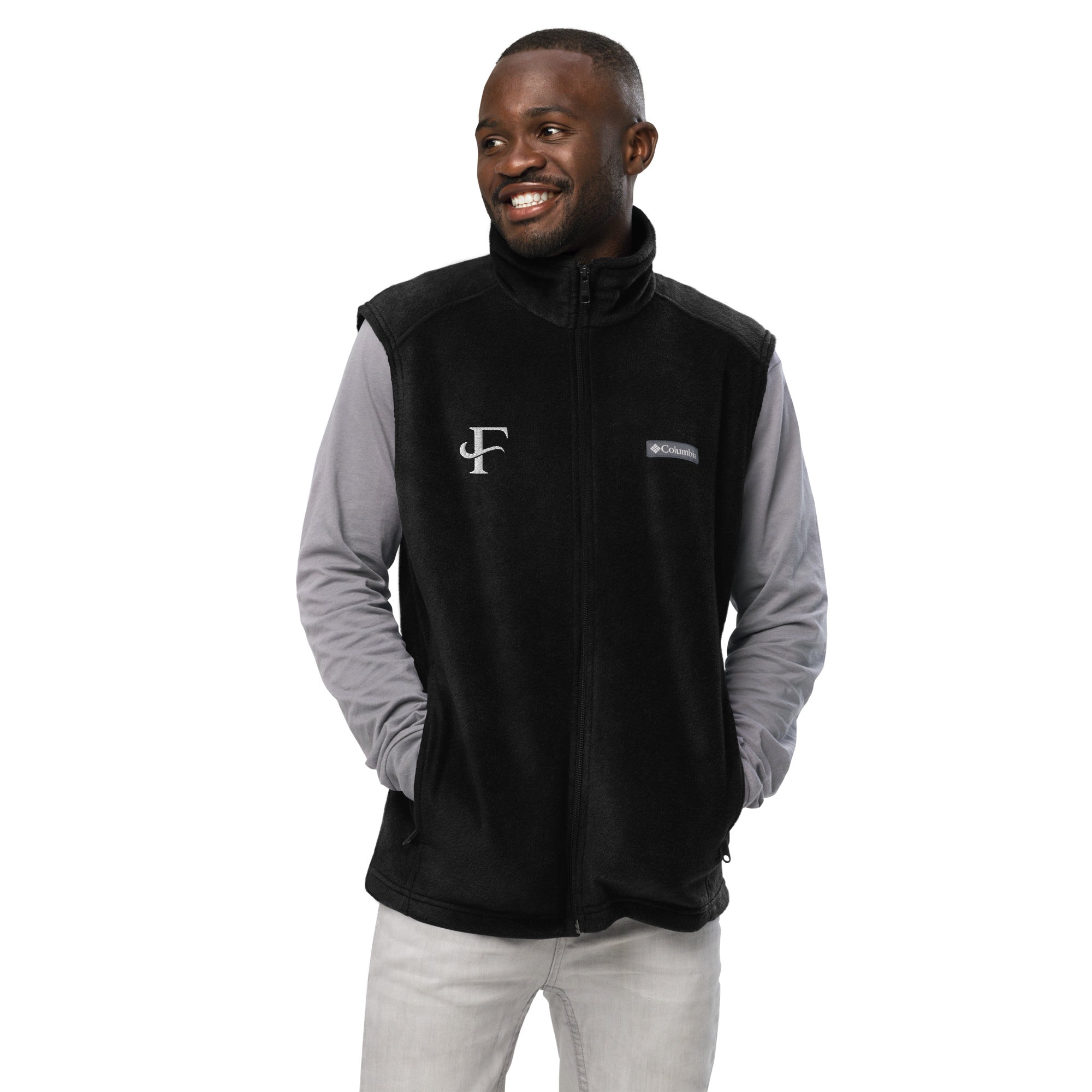 F Columbia fleece vest