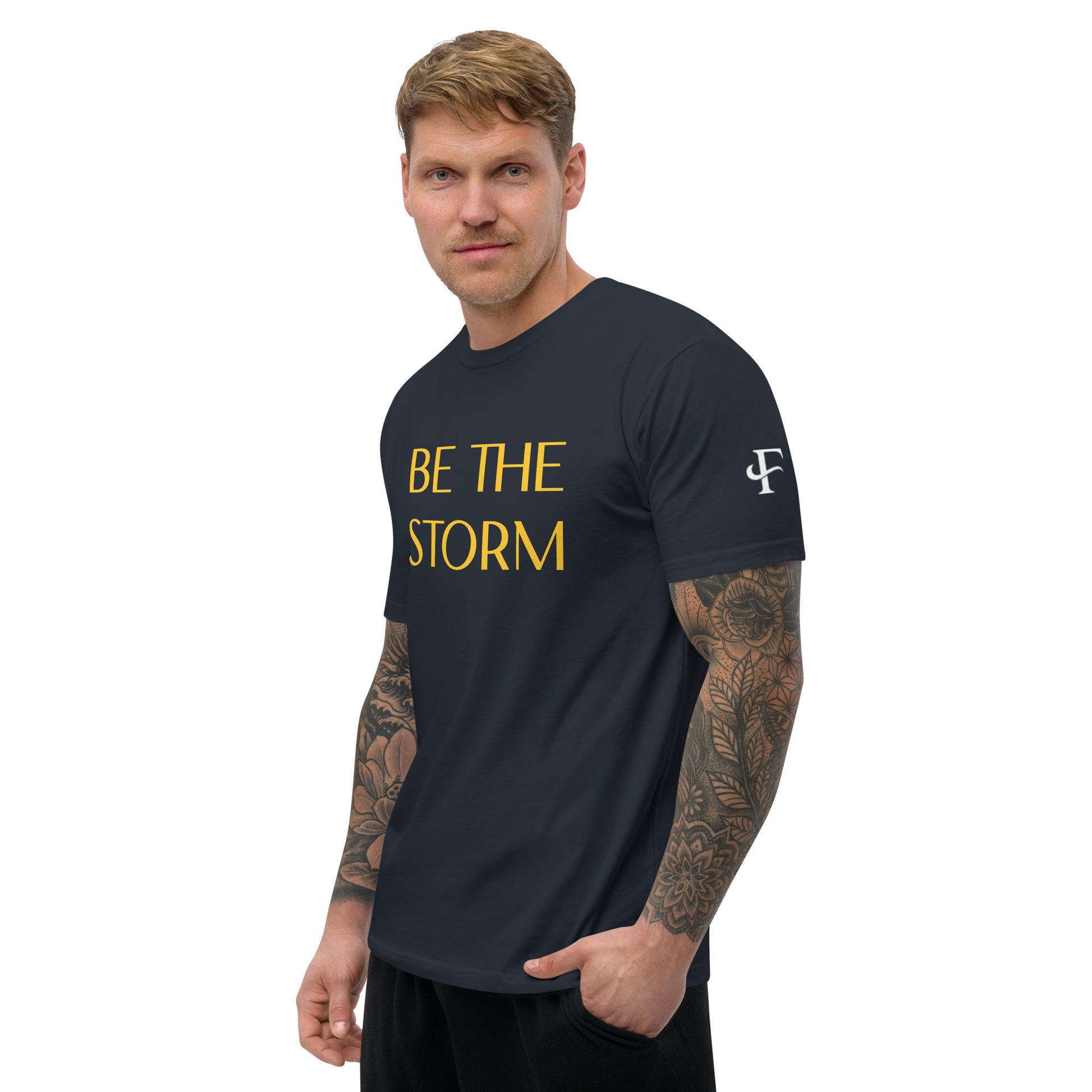 BE THE STORM Short Sleeve T-shirt