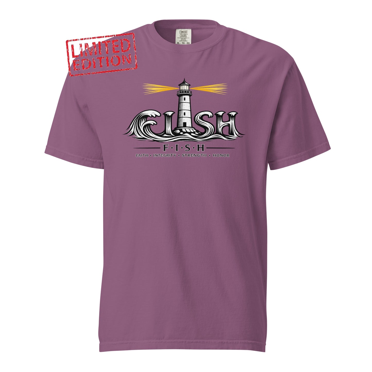 Lighthouse Fish Wave ; T-Shirt