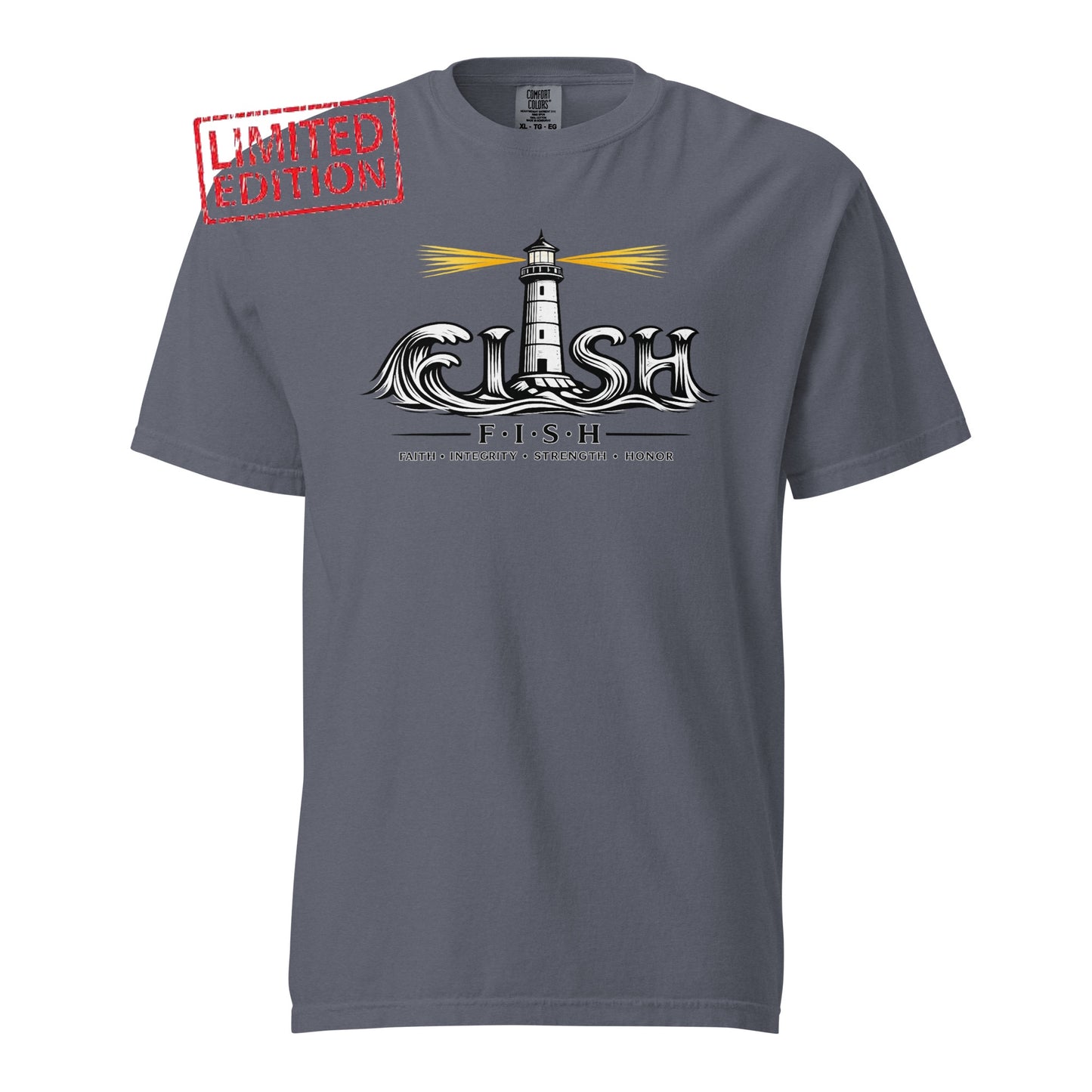 Lighthouse Fish Wave ; T-Shirt