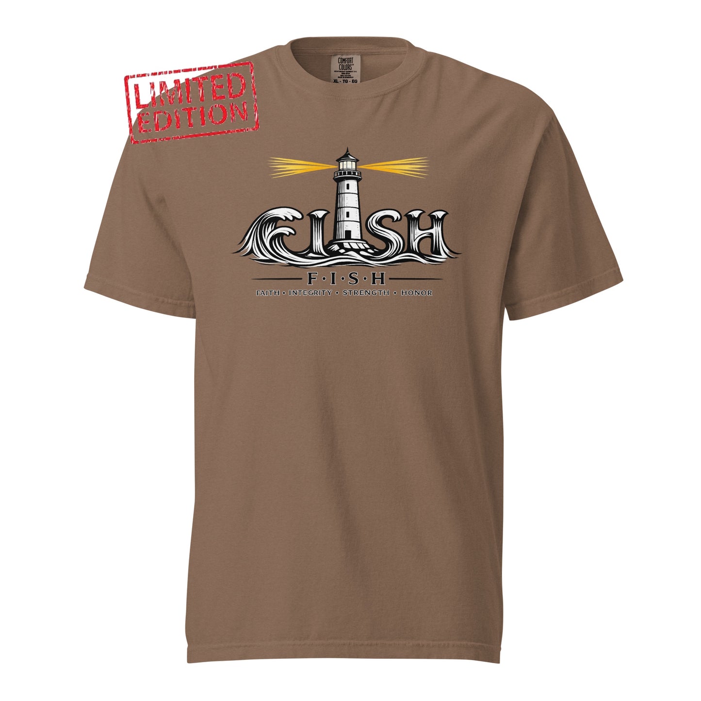 Lighthouse Fish Wave ; T-Shirt