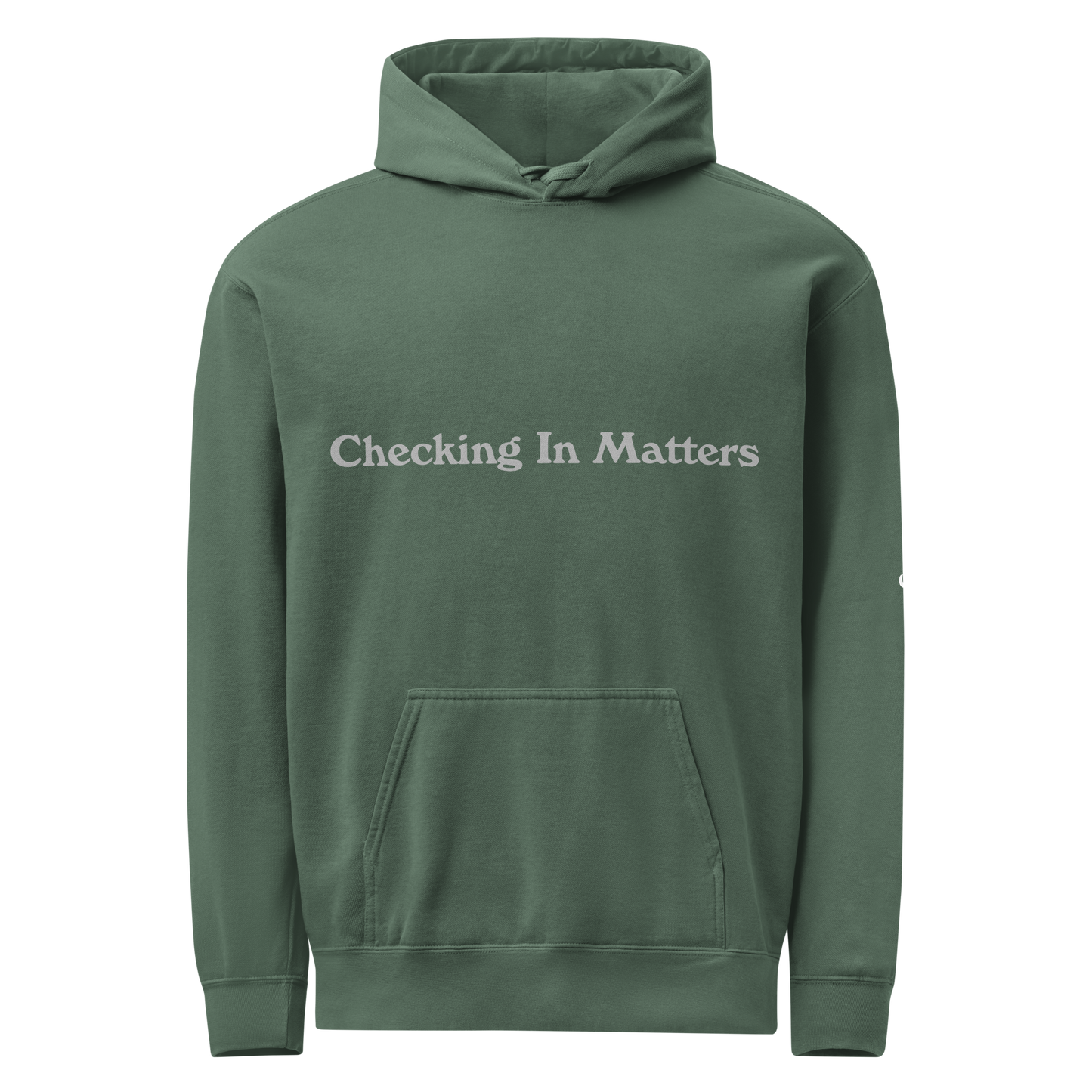 Checking in Matters ; Hoodie