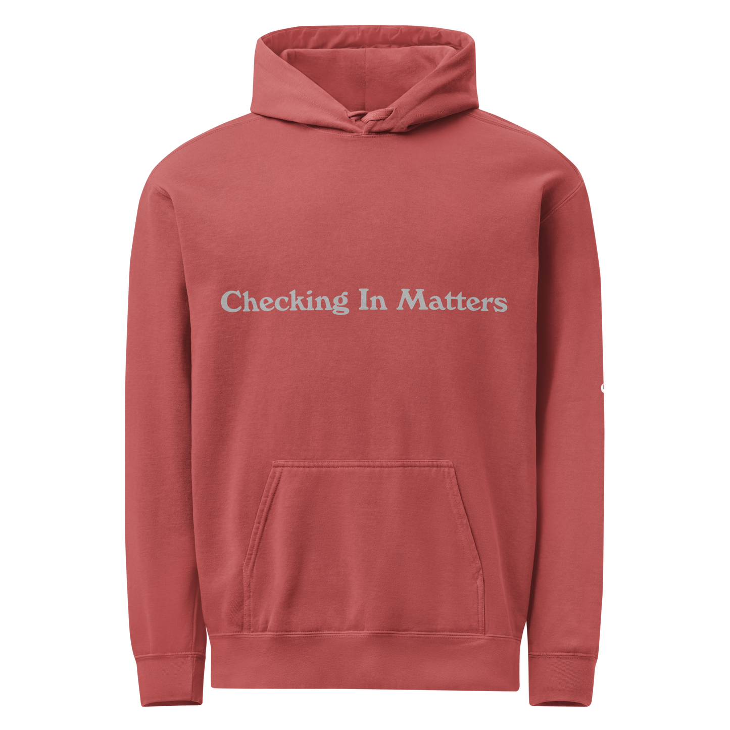 Checking in Matters ; Hoodie