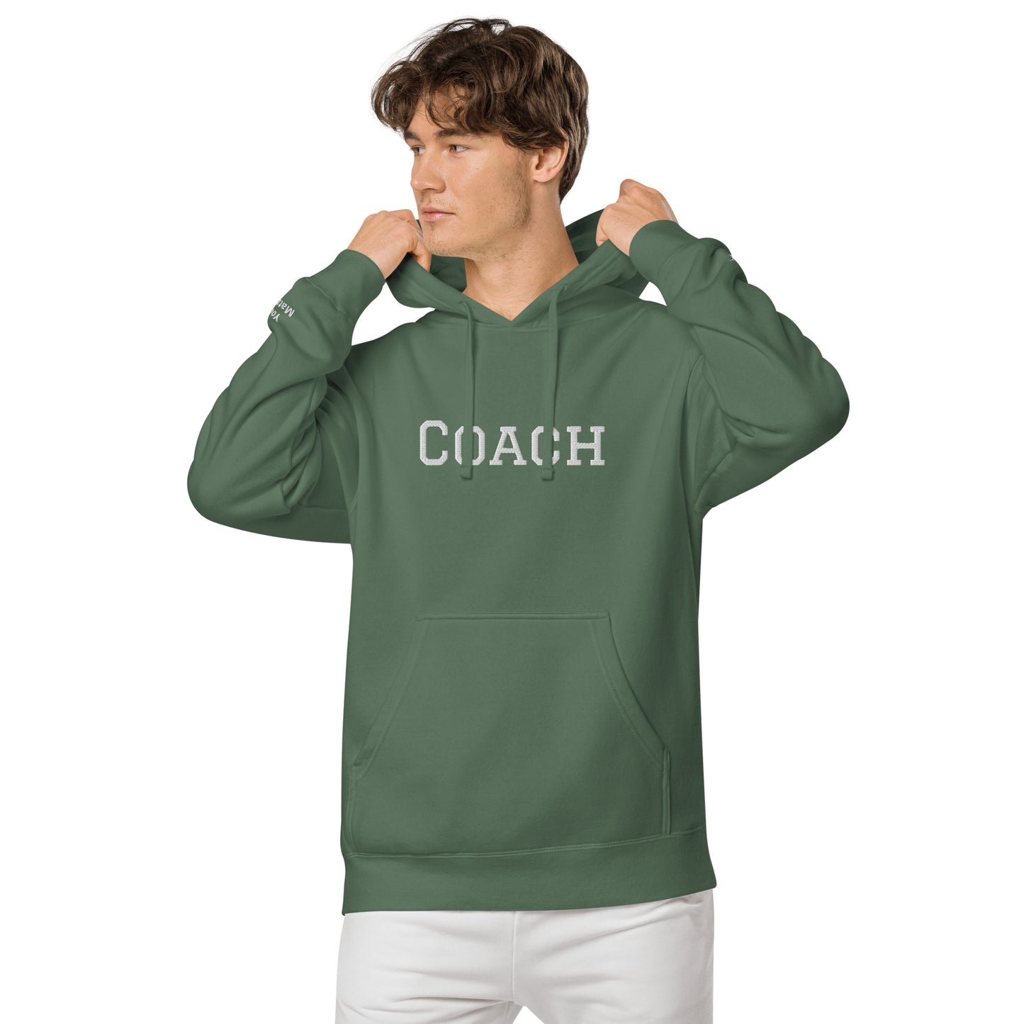 Coach pigment-dyed hoodie