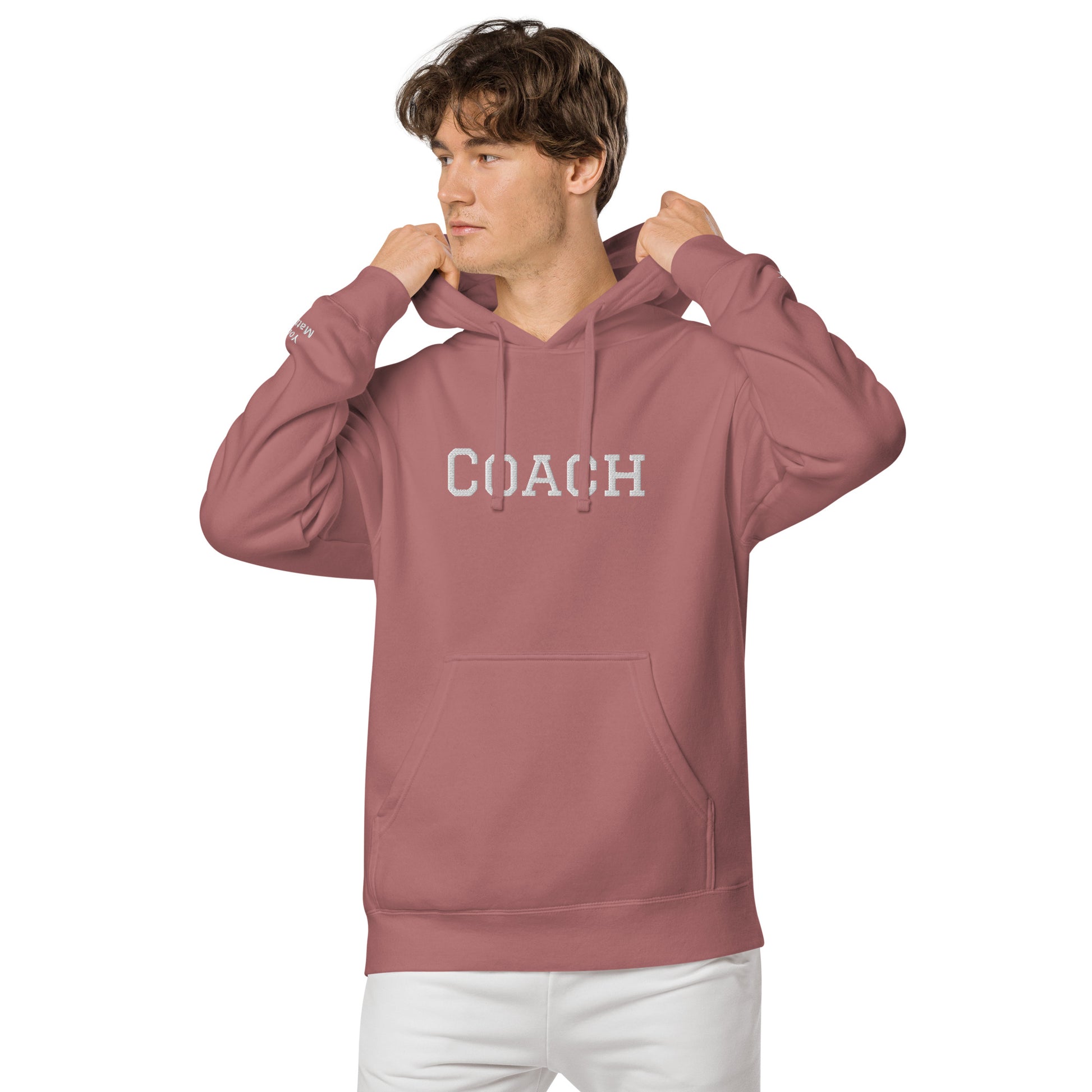 Coach pigment-dyed hoodie