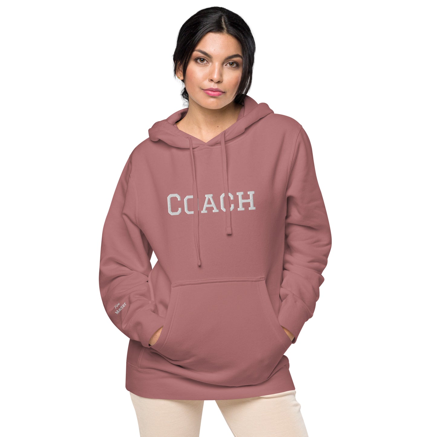 Coach pigment-dyed hoodie