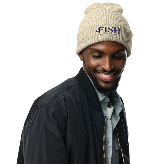 FISH ; Waffle Beanie