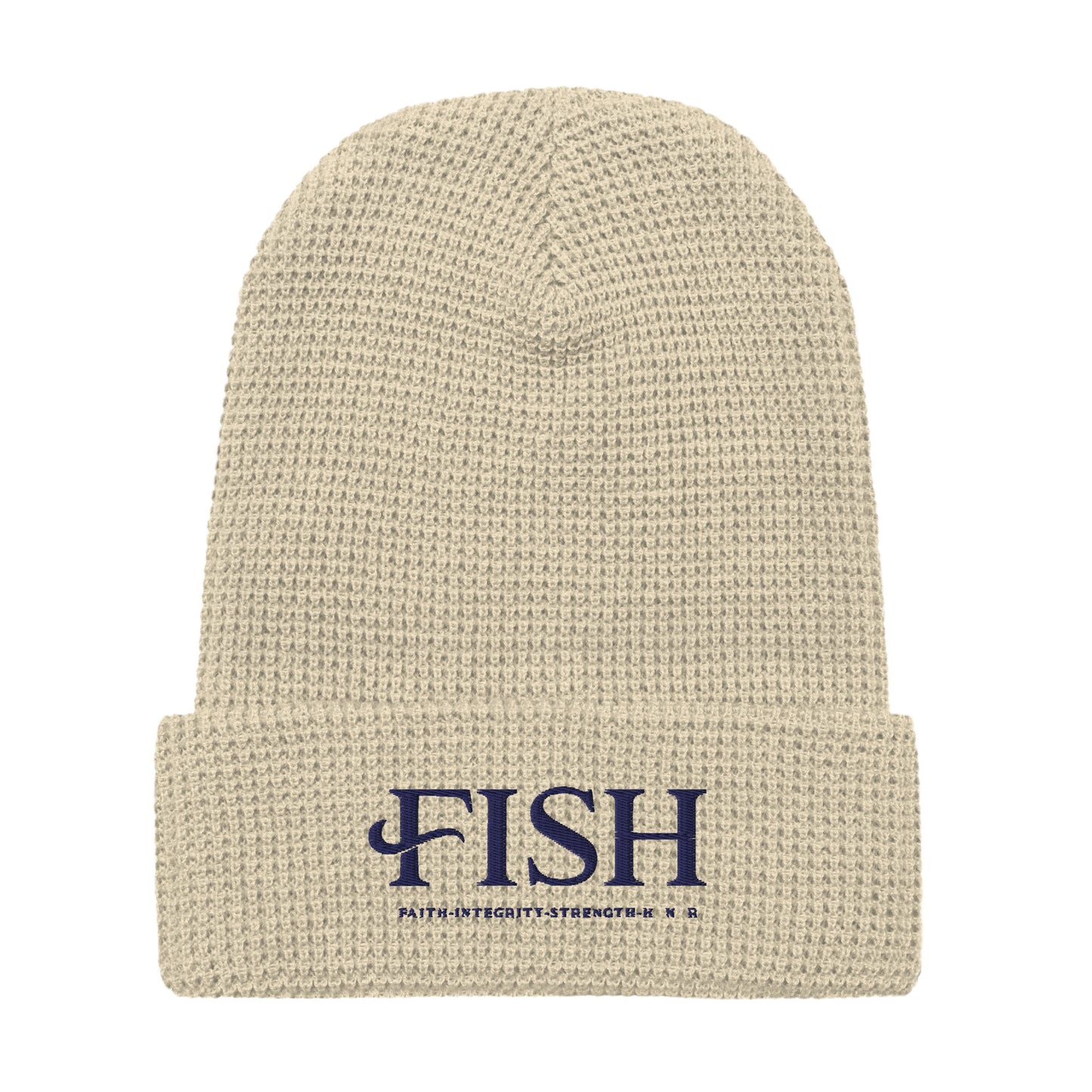 FISH ; Waffle Beanie