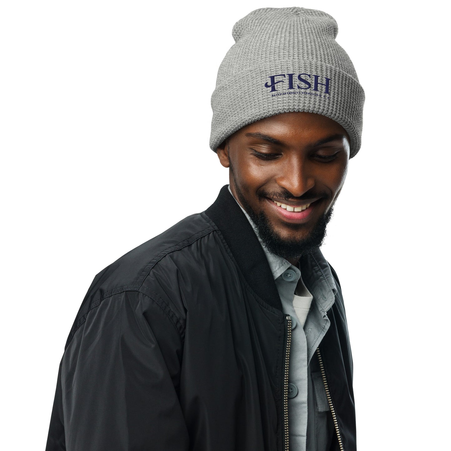 FISH ; Waffle Beanie
